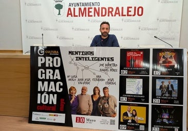 Domingo Cruz, concejal de Cultura, presentó la programación de mayo.