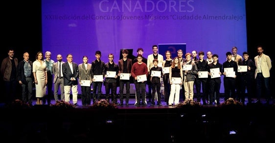 Nuevo éxito del Concurso de Jóvenes Músicos 'Ciudad de Almendralejo'