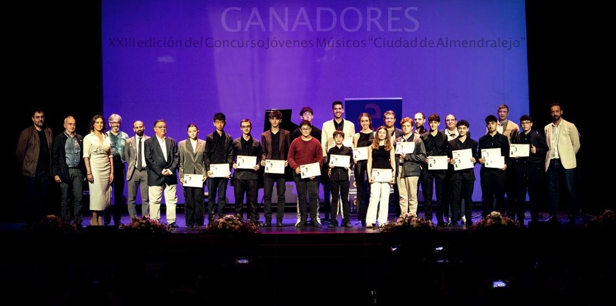 Nuevo éxito del Concurso de Jóvenes Músicos 'Ciudad de Almendralejo'