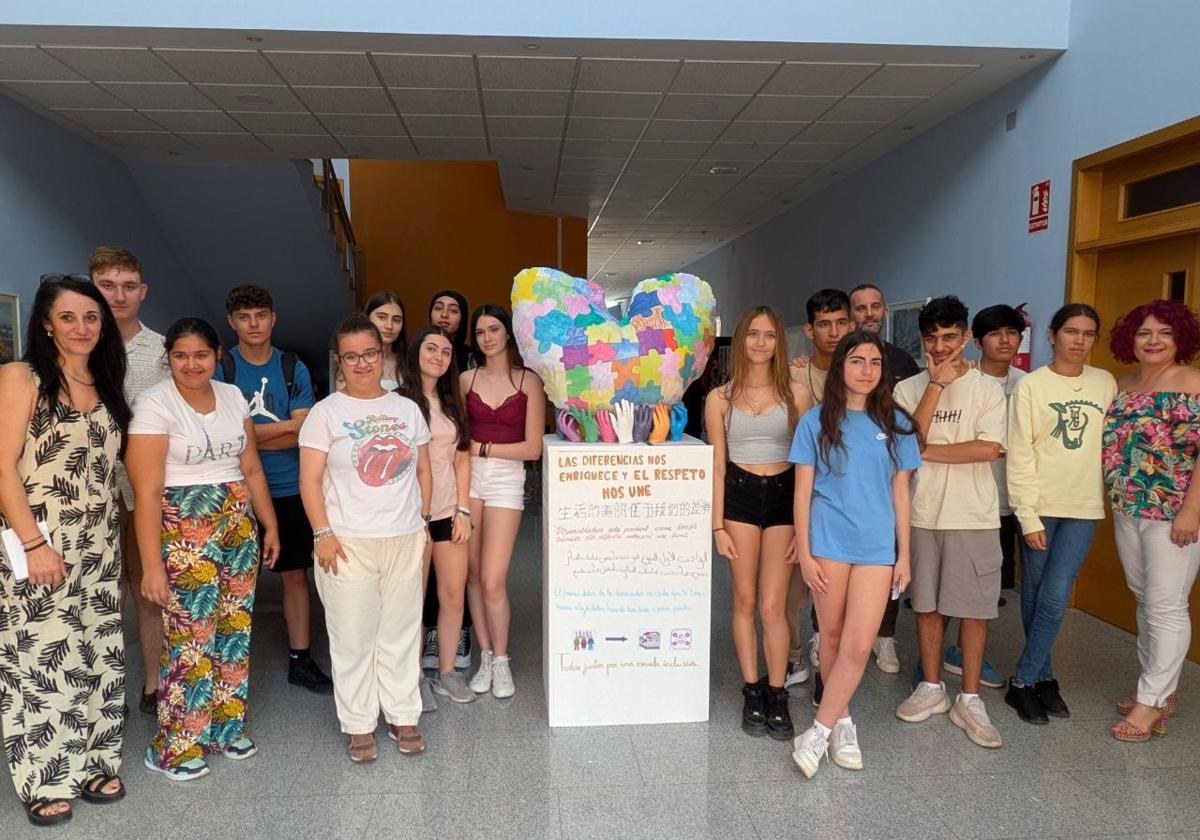 Una escultura para abrazar la inclusión
