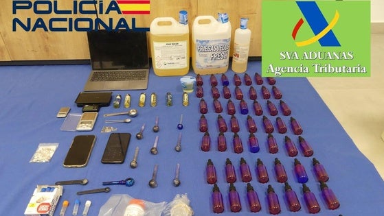 Detienen al responsable de una bar de copas por la supuesta compra de 14 kilos de 'éxtasis líquido'