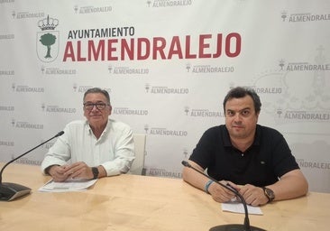 Ramírez y Forte durante su comparecencia para hablar sobre la ayuda recibida