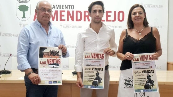 Ponen autobuses para acompañar al rejoneador Adrián Venegas en su debut en Madrid