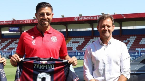 Gio Zarfino: «No vengo a pasearme, vengo a ascender»