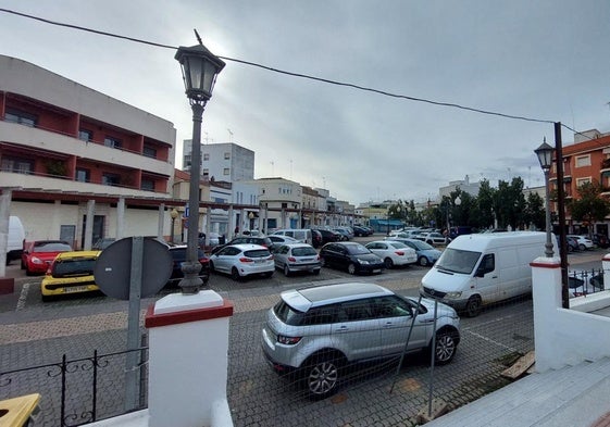 Estado actual del aparacamiento que será regularizado
