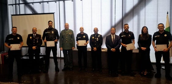 Varios reconocimientos por la festividad de los Santos Patronos de la Policía Local por la labor y entrega de sus agentes