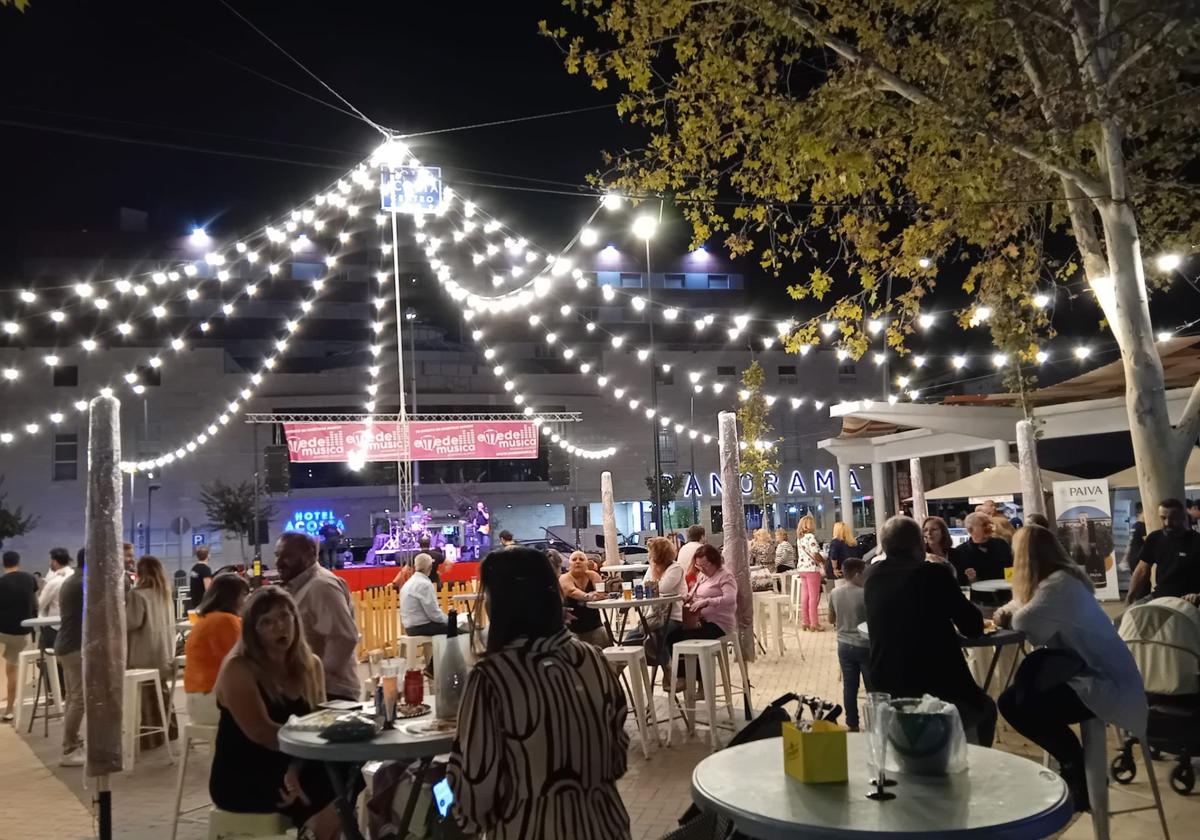 La plaza de Extremadura también acogió la edición del pasado año