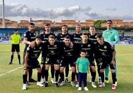 Once inicial de los de Almendralejo en Lorca