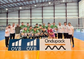 Plantilla del CV Almendralejo en la actual temporada