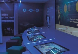 Uno de los espacios que podrán encontrar para interactuar los visitantes