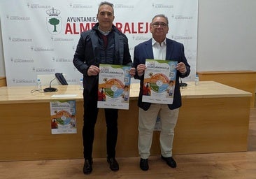 El alcalde acompañó a Antonio Arroyo, uno de los impulsores, en la presentación de la feria
