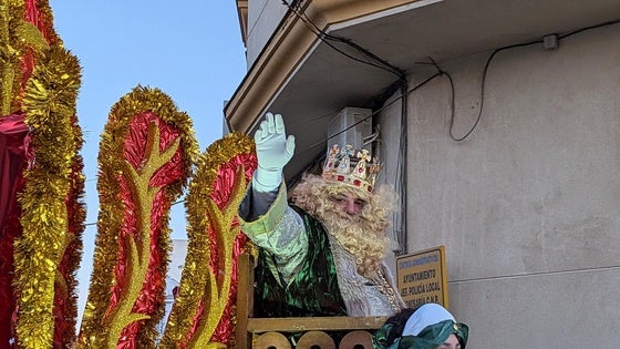 La cabalgata de Reyes de Almendralejo en imágenes