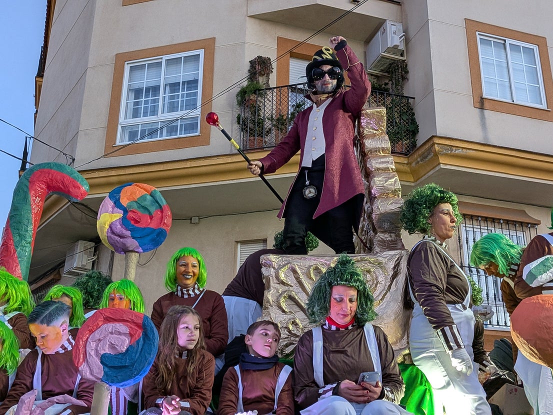 La cabalgata de Reyes de Almendralejo en imágenes