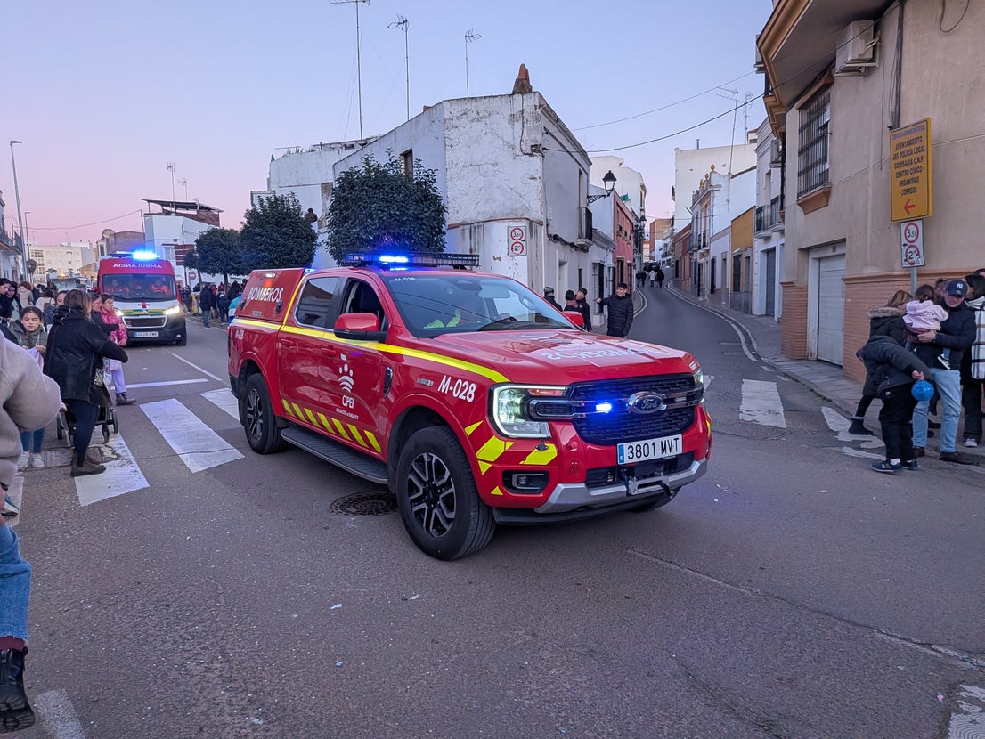 La cabalgata de Reyes de Almendralejo en imágenes