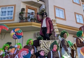 Detalle de la carroza ganadora en la Cabalgata de este 2026