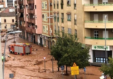 Una de las imagenes que dejó ese día las fuertes precipitaciones en la ciudad