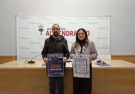 Antonio Morán y Carolina Preciado presentaron la prueba en el Consistorio