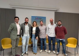 Responsables de la nueva asociación tras la presentación