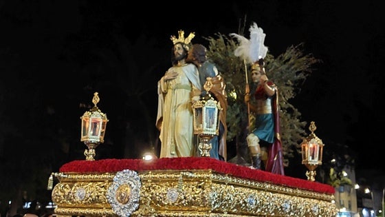 La Oración en el Huerto realiza esta noche su salida procesional