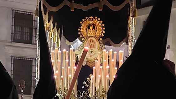 El Silencio regresando a su templo en una Semana Santa reciente