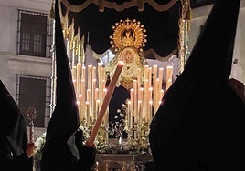 El Silencio regresando a su templo en una Semana Santa reciente