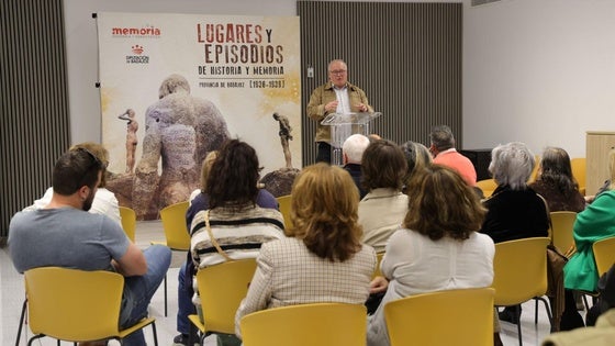 Una exposición repasa las consecuencias de la Guerra Civil en Badajoz