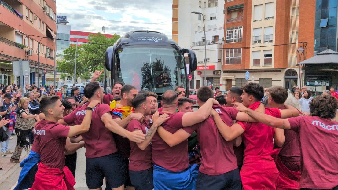 El ascenso del CD Extremadura, en imagenes