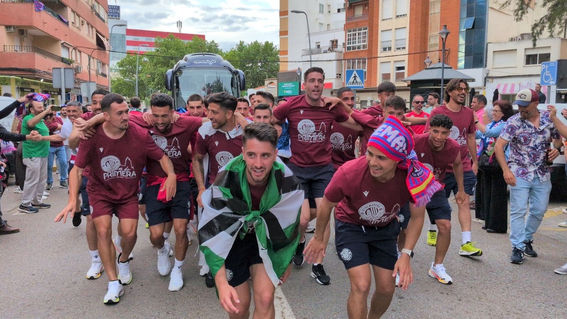 El ascenso del CD Extremadura, en imagenes