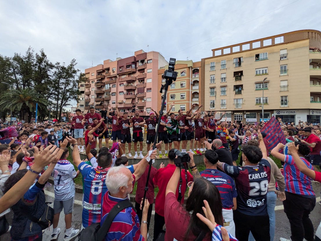 El ascenso del CD Extremadura, en imagenes