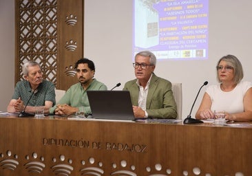 Un momento de la presentación que ha tenido lugar en la Diputación pacence