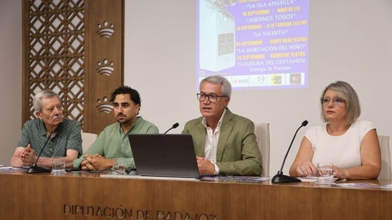 Un momento de la presentación que ha tenido lugar en la Diputación pacence