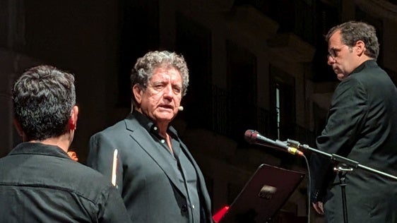 Pedro Casablanc regresa al escenario de la plaza de España tras la suspensión de la pasada edición por la lluvia