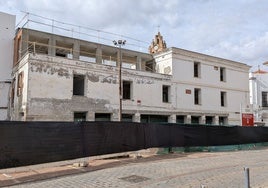 Estado actual de la obra tras varios meses parada