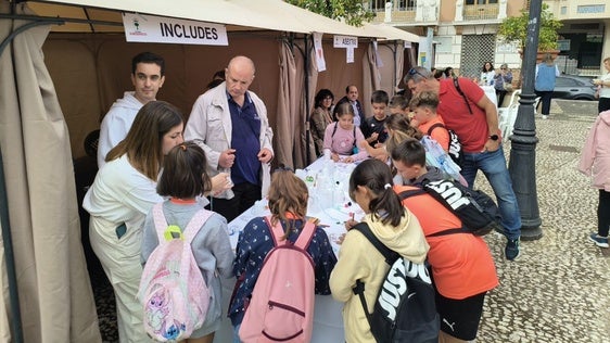 Una imagen de la participación de los colegios durante la edición del pasado año