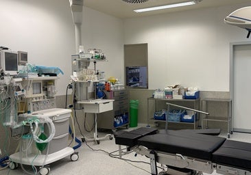 Imagen del nuevo quirófano puesto en marcha en el Hospital Tierra de Barros