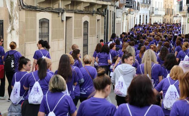 Pasada edición de la Carrera de la Mujer de Arroyo de la Luz.