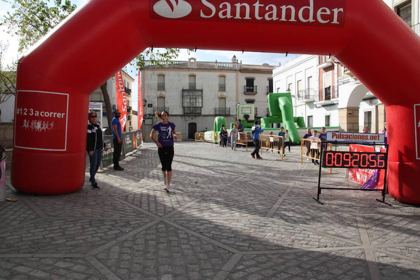 Segunda en cruzar la meta