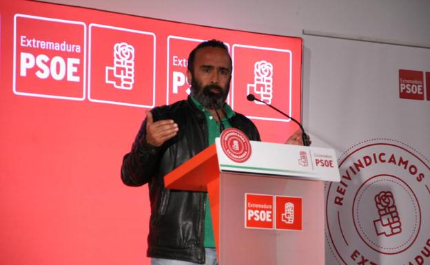 Miguel Ángel Morales, actual secretario provincial del PSOE en Cáceres