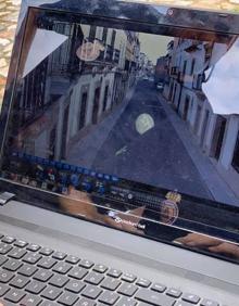 Imagen secundaria 2 - Instalación y vista de una de las cámaras 