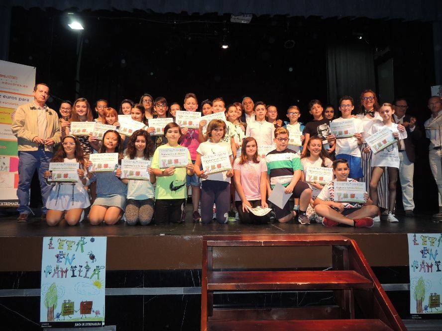 Entrega de diplomas. 