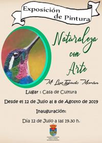 Imagen secundaria 1 - La pintora arroyana Mª Luz Tejado Morán expone su 'Naturaleza con Arte' en Garrovillas de Alconétar