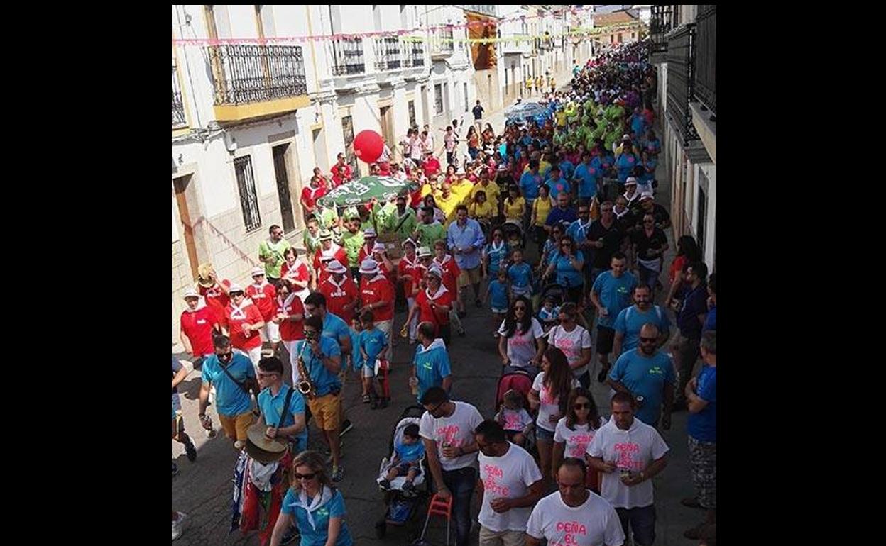 Las peñas que participen en el Día de las Peñas tendrán hasta el 30 de agosto para confirmar su asistencia