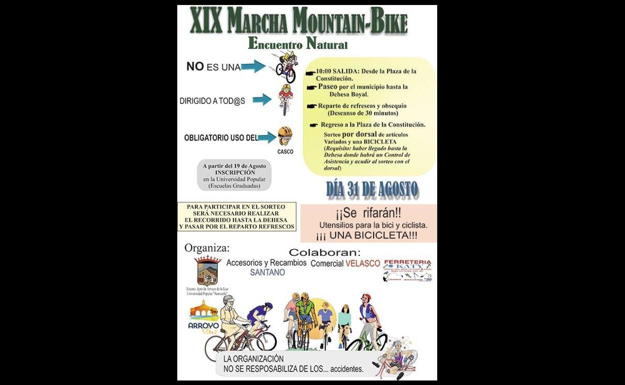 Abiertas las inscripciones para la Marcha Mountain Bike