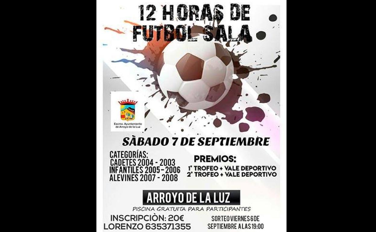 Mañana finaliza la inscripción para las 12 Horas de Fútbol Sala
