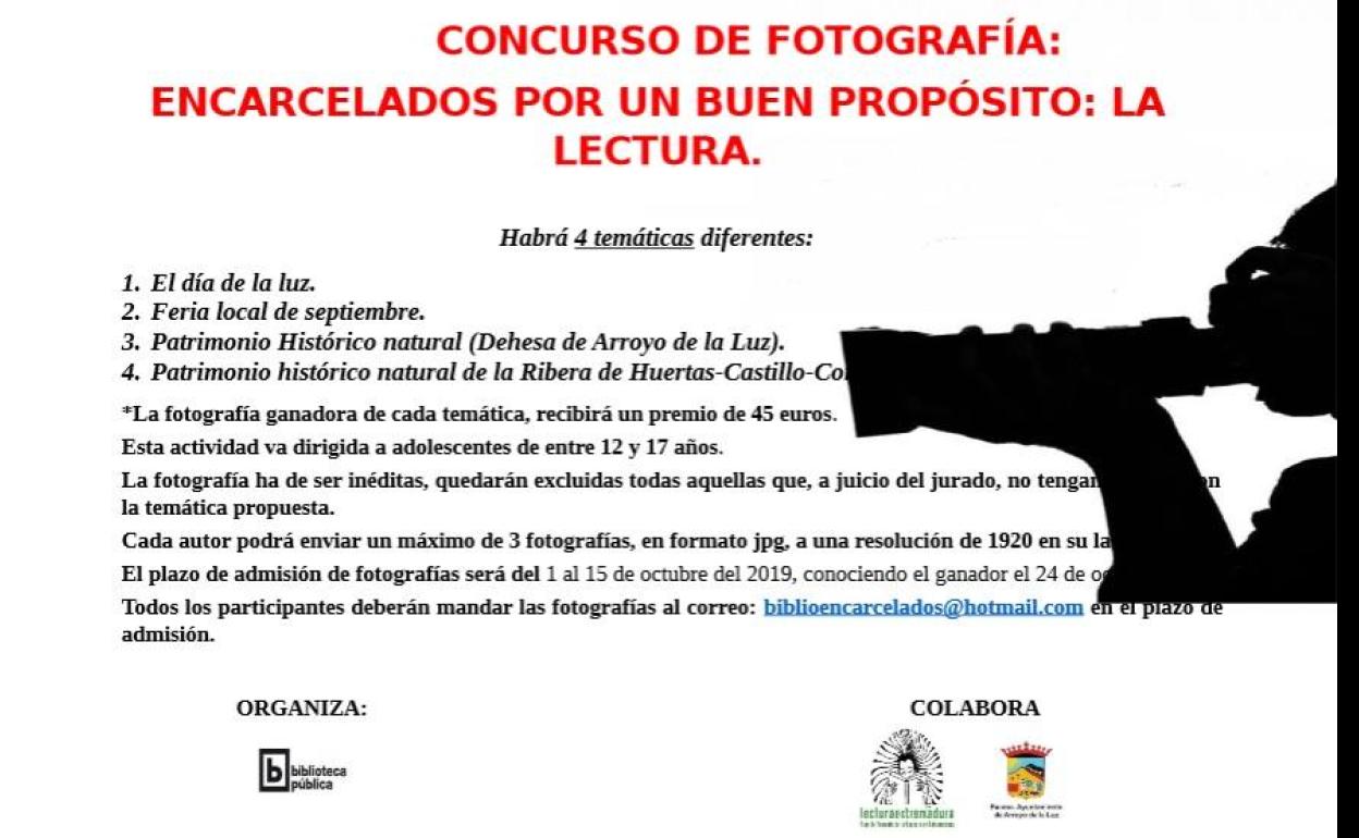 Ampliado el plazo para el concurso fotográfico 'Encarcelados por una buena causa, la lectura'