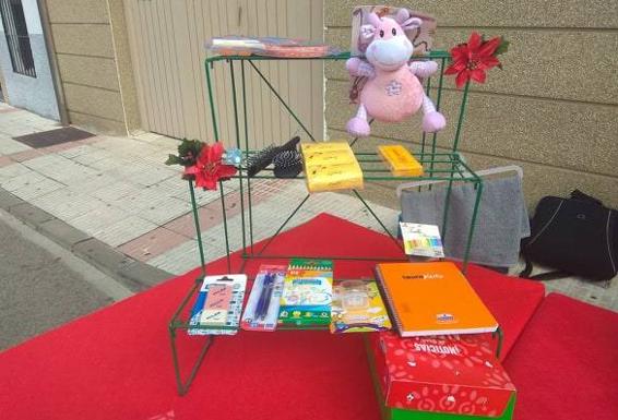 Ejemplo de productos para meter en las cajitas. 