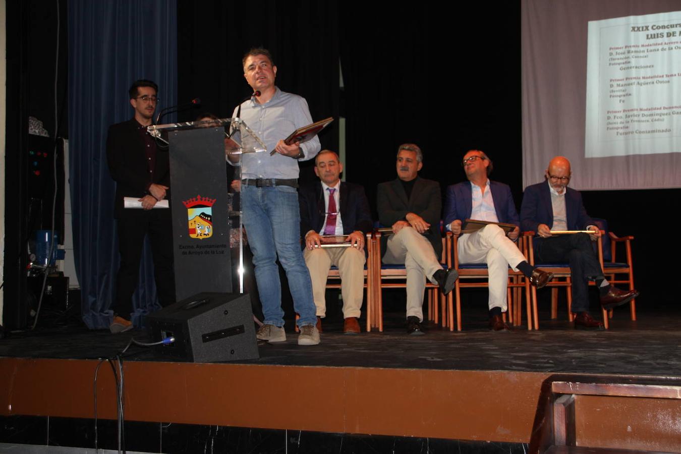 José Ramón Luna, premiado por su foto ‘generaciones’ en la temática ‘Arroyo de la Luz’