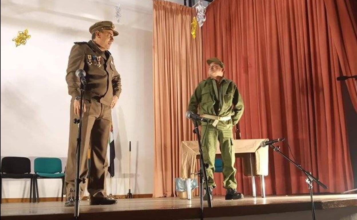 Estreno de 'Cuidado con el pelotón', en Aliseda. 