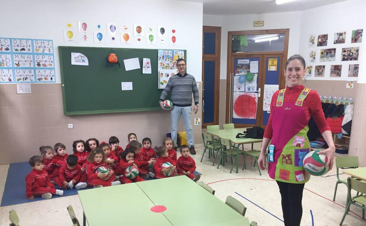 'Beu', una 'seño' con mucha clase, magia y voley