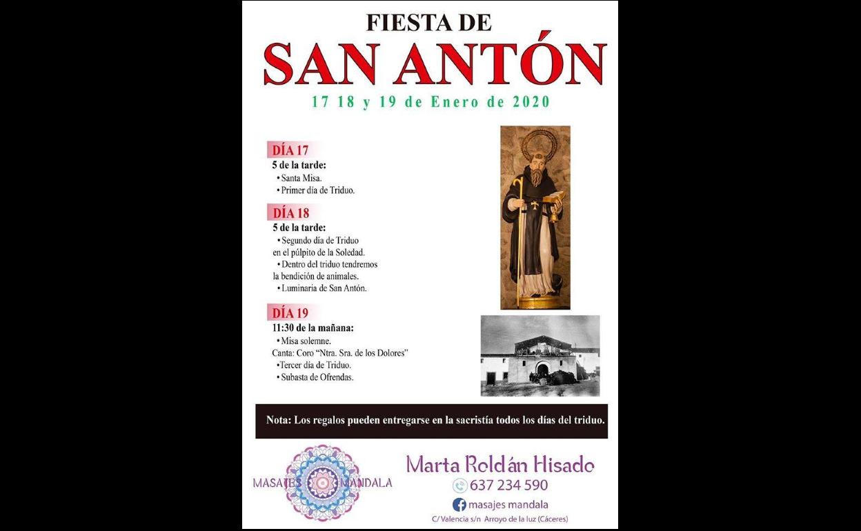 La fiesta de San Antón dará comienzo el próximo viernes
